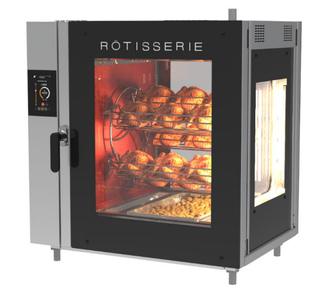 Doregrill iDeal 5 | Quick Cook, Panoramic | 5 Basket Rotisserie Oven | Basket Rotisserie Oven