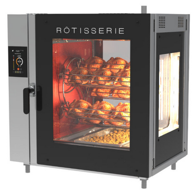Doregrill iDeal 5 | Quick Cook, Panoramic | 5 Basket Rotisserie Oven | Basket Rotisserie Oven