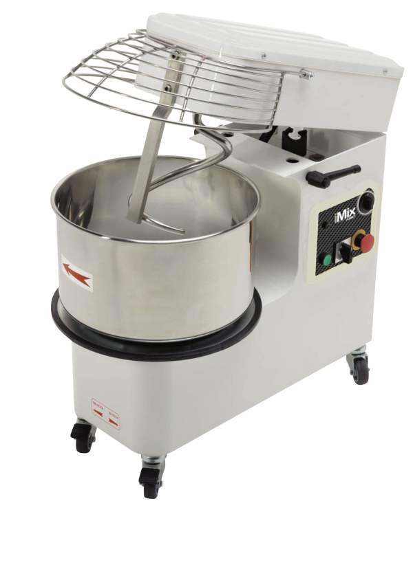 Moretti iMR 25/2 Forni I Dough Mixer I Dough Breaker I Spiral Mixer with Removable Bowl