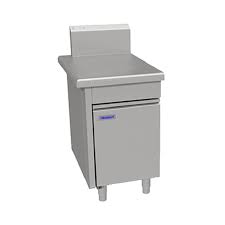 Waldorf BTL8550-CD-RH | Bench Top | Cabinet Base | Low Back Version Stainless Steel Infill Bench | Infill Bench