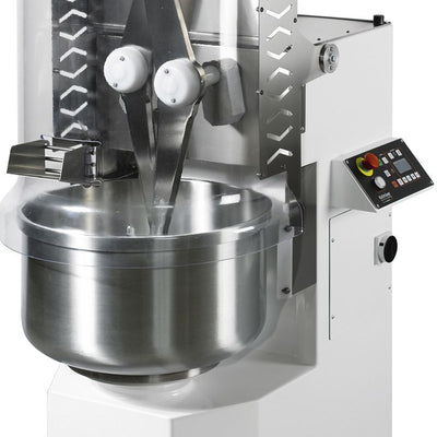 Moretti iTWIN65 MAN | Twin Arm Mixer with Manual Control | 2 Speeds, 3 Phase - 64kg