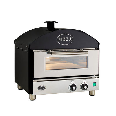 King Edward PK1/BLK I Pizza Oven I with Heated I Cordierite I Stone Base Oven