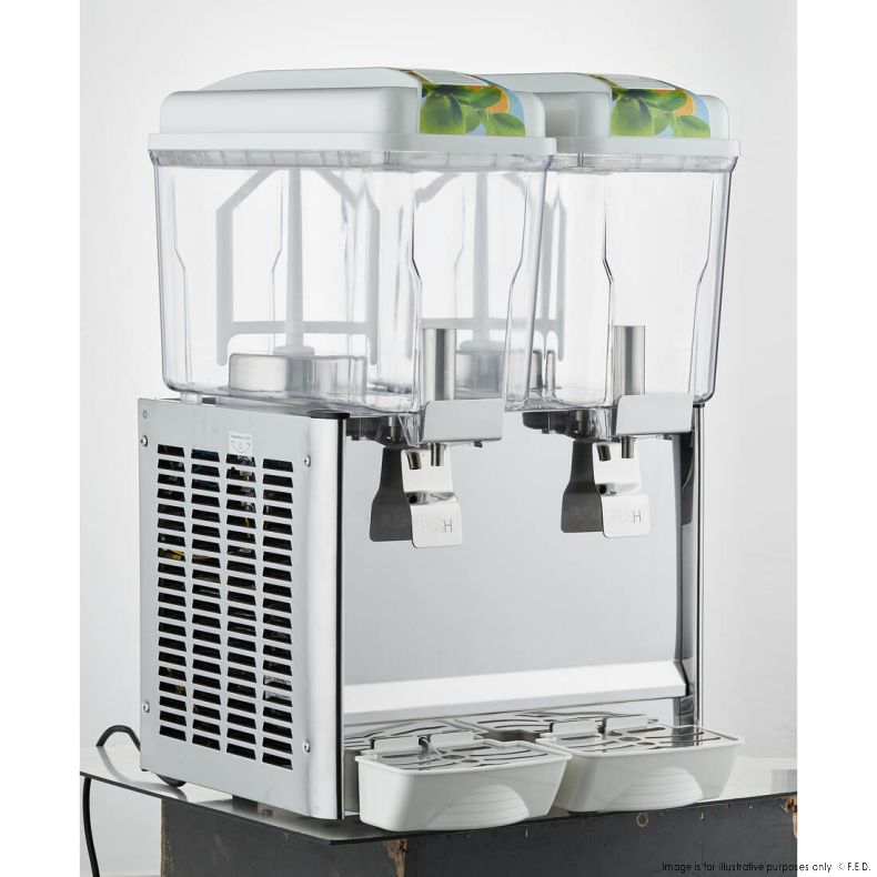 F.E.D KF12L-2 I Double Bowl I Juice Dispenser I Commercial Juice Dispenser