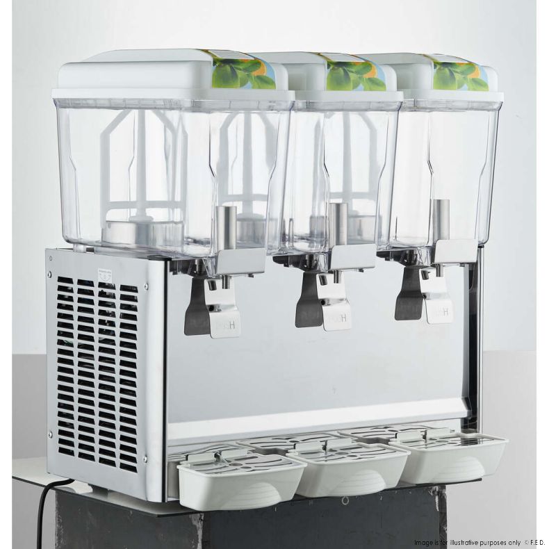 F.E.D KF12L-3 I Triple Bowl I Juice Dispenser I Commercial Juice Dispenser