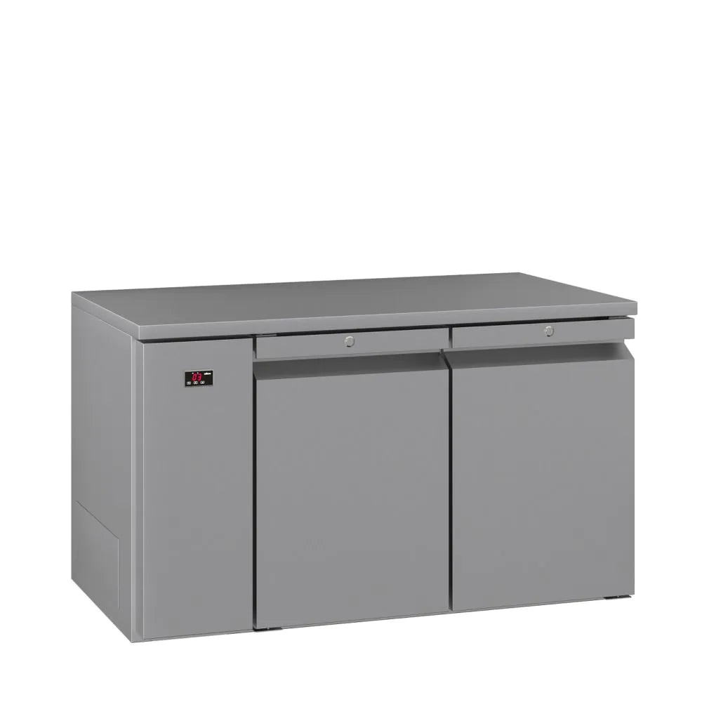 Williams Refrigeration LO2RSS Opal | 2 Door | Stainless Steel | Remote Undercounter Storage Freezer