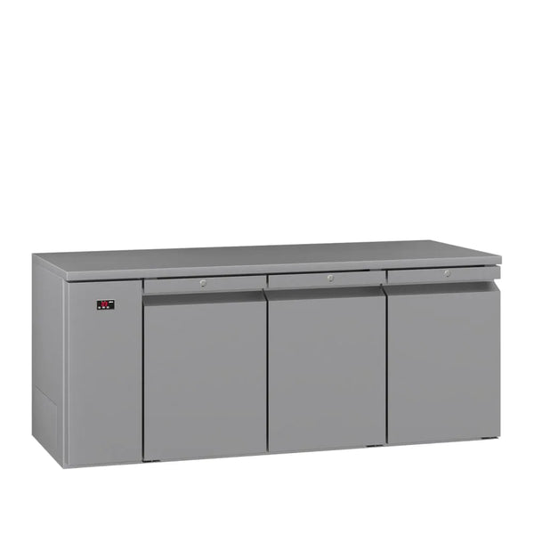 Williams Refrigeration LO3RSS Opal | 3 Door | Stainless Steel | Remote Undercounter Storage Freezer