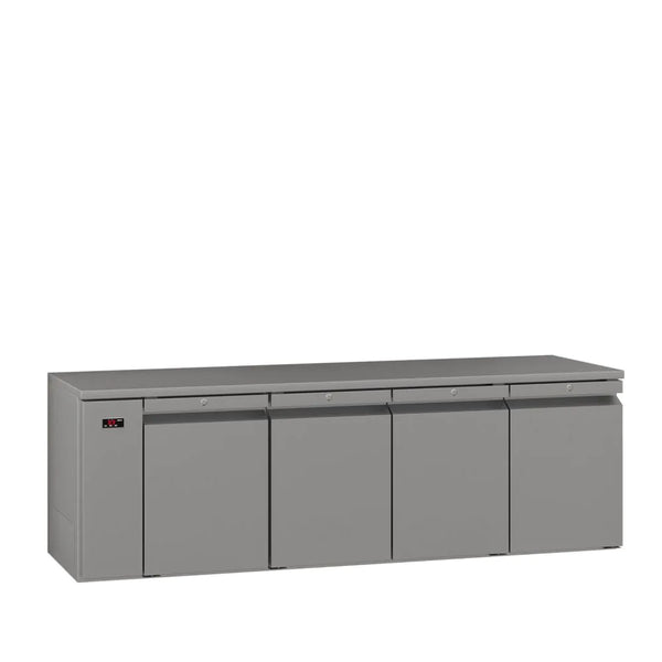 Williams Refrigeration LO4RSS Opal | 4 Door | Stainless Steel | Remote Undercounter Storage Freezer