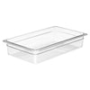 Cambro 14CW135 I GN 1/1 Food pan 100 mm Deep I 13 L I Clear I Case of 6