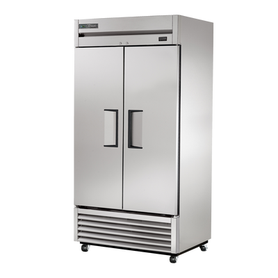 True Refrigeration T-35-HC Upright Foodservice Refrigerator | 2 Full Solid Swing Doors | 632 Litres