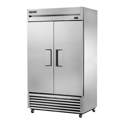 True Refrigeration T-43-HC Upright Foodservice Refrigerator | 2 Full Solid Swing Doors | 768 Litres