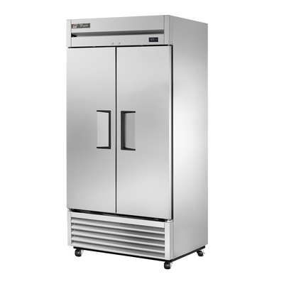 True Refrigeration T-35F-HC Upright Foodservice Freezer | 2 Full Solid Swing Doors | 630 Litres