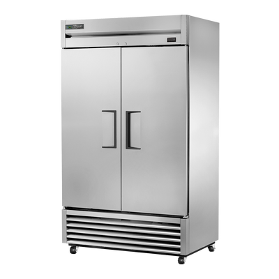 True Refrigeration T-43F-HC Upright Foodservice Freezer | 2 Full Solid Swing Doors | 738 Litres