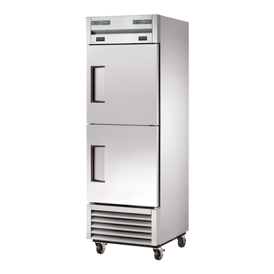 True Refrigeration T-23DT-HC Upright Foodservice "Dual Temperature" Cabinet | 2 Half Solid Swing Doors | 356 Litres