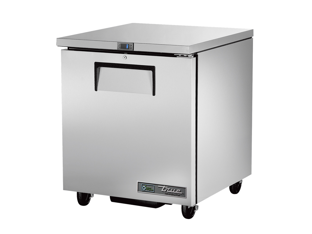 True Refrigeration TUC-27-HC RH Undercounter Foodservice Refrigerator | 1 Solid Swing Door | 143 Litres | Right Door Opening