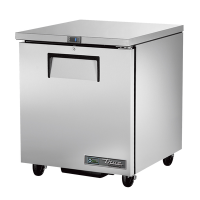 True Refrigeration TUC-27-HC RH Undercounter Foodservice Refrigerator | 1 Solid Swing Door | 143 Litres | Right Door Opening
