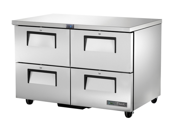 True Refrigeration TUC-48D-4-HC Undercounter Foodservice Refrigerator | 4 Drawers | 70 Litres
