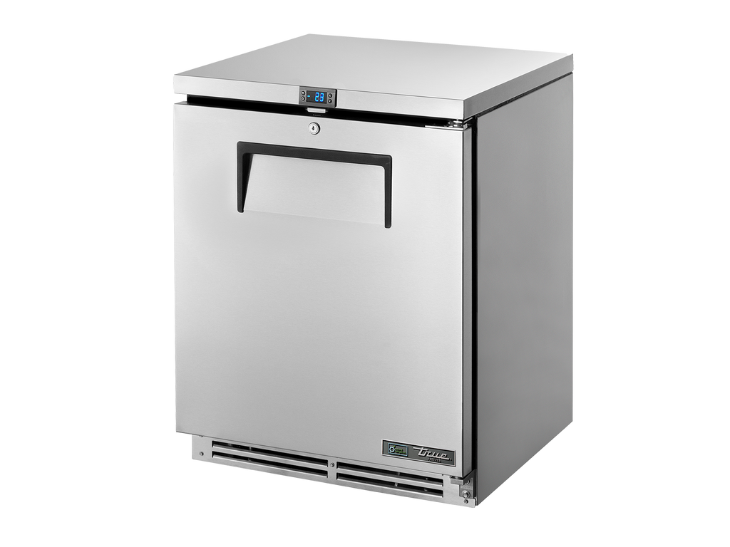 True Refrigeration TUC-24F-HC-RH Undercounter Foodservice Freezer | 1 Solid Swing Door | 94 Litres | Right Door Opening