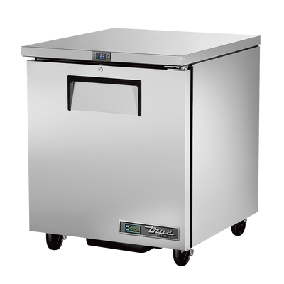True Refrigeration TUC-27F-HC RH Undercounter Foodservice Freezer | 1 Solid Swing Door | 143 Litres | Right Door Opening