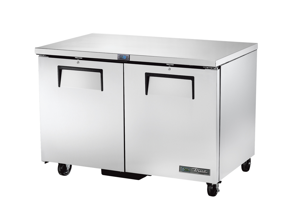 True Refrigeration TUC-48F-HC Undercounter Foodservice Freezer | 2 Solid Swing Doors | 278 Litres