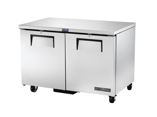 True Refrigeration TUC-48F-HC Undercounter Foodservice Freezer | 2 Solid Swing Doors | 278 Litres