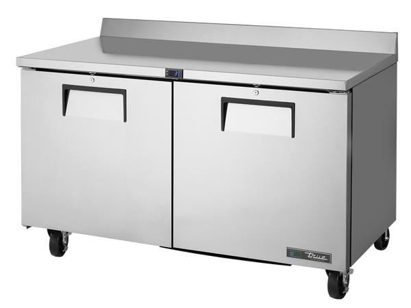 True Refrigeration TWT-60-HC Worktop Counter Refrigerator | 2 Solid Swing Doors | 375 Litres