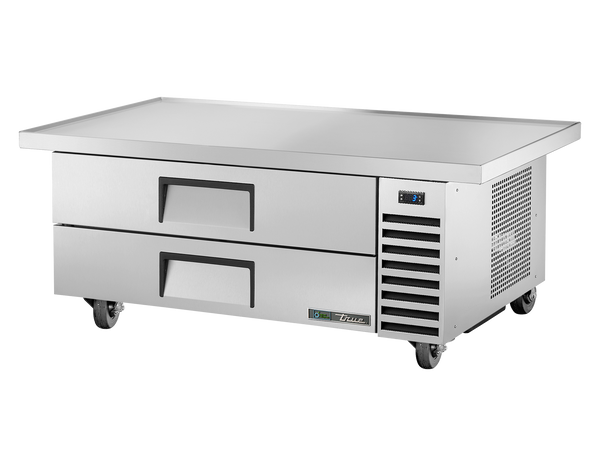 True Refrigeration TRCB-52-60-HC Under-Equipment Refrigerator | 2 Drawers | Extended Top | 78 Litres