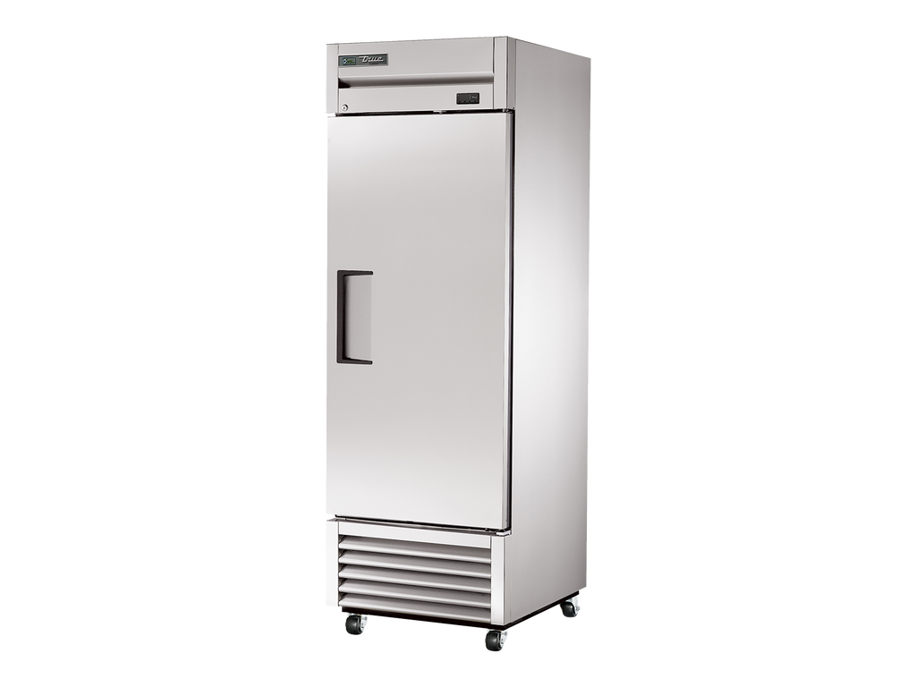 True Refrigeration T-23F-HC Upright Foodservice Freezer | 1 Full Solid Swing Door | 438 Litres