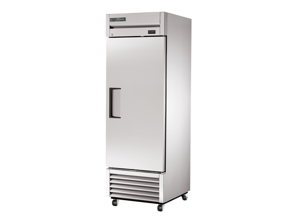 True Refrigeration T-23F-HC Upright Foodservice Freezer | 1 Full Solid Swing Door | 438 Litres