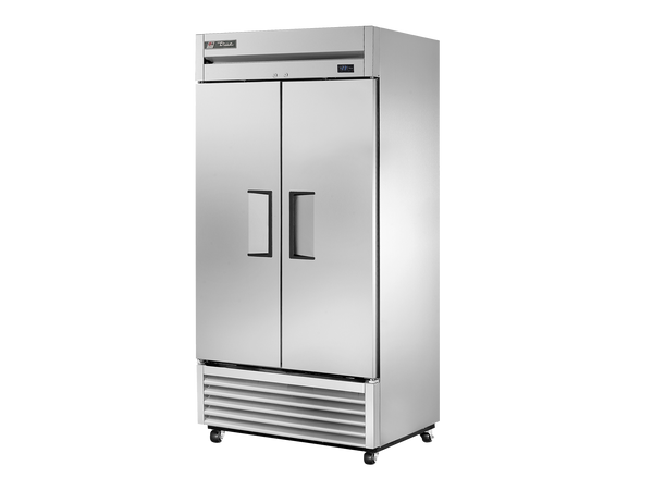 True Refrigeration T-35F-HC Upright Foodservice Freezer | 2 Full Solid Swing Doors | 630 Litres