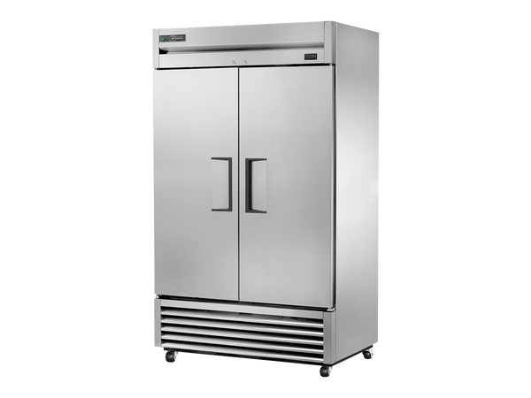 True Refrigeration T-43F-HC Upright Foodservice Freezer | 2 Full Solid Swing Doors | 738 Litres
