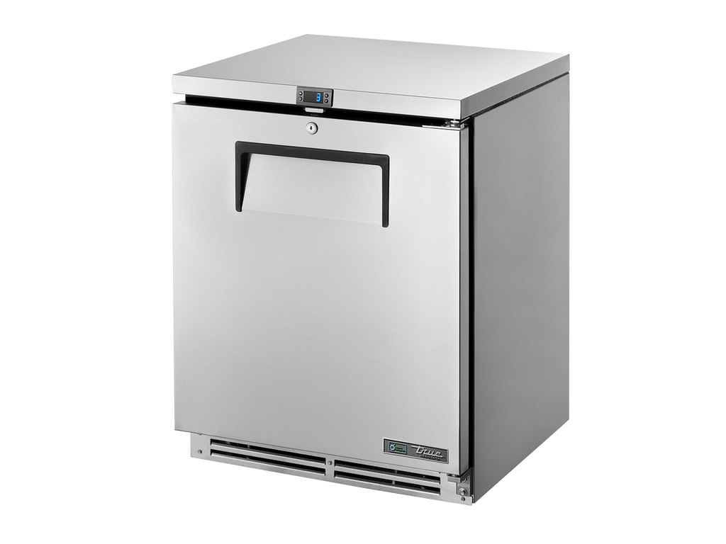 True Refrigeration TUC-24-HC RH Undercounter Foodservice Refrigerator | 1 Solid Swing Door | 94 Litres | Right Door Opening