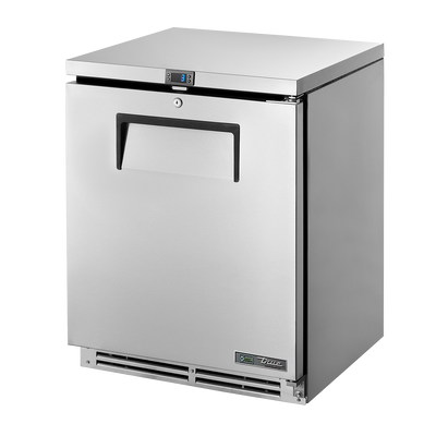 True Refrigeration TUC-24-HC RH Undercounter Foodservice Refrigerator | 1 Solid Swing Door | 94 Litres | Right Door Opening