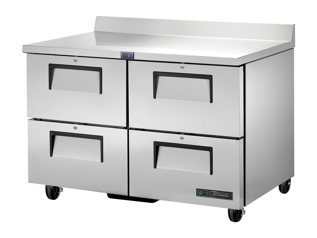 True Refrigeration TWT-48D-4-HC Worktop Counter Refrigerator | 4 Drawers | 70 Litres