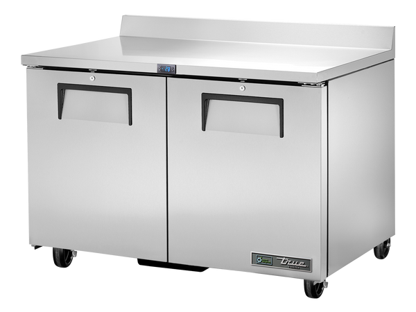 True Refrigeration TWT-48F-HC Worktop Counter Freezer | 2 Solid Swing Door | 278 Litres