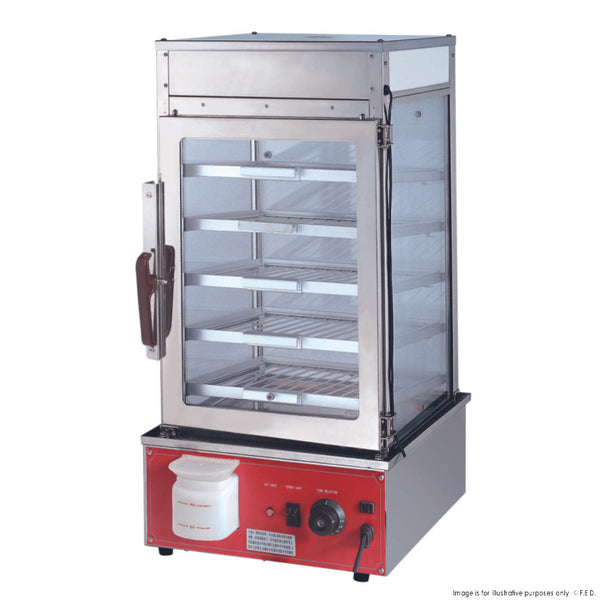 F.E.D MME-500H-S I Steamer Cabinet I Glass Display Cabinet I Display Cabinet