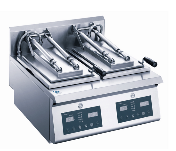 F.E.D NPD-2 BenchStar I Double Pan I Fried Dumplings Buns Machine I Fry Machine