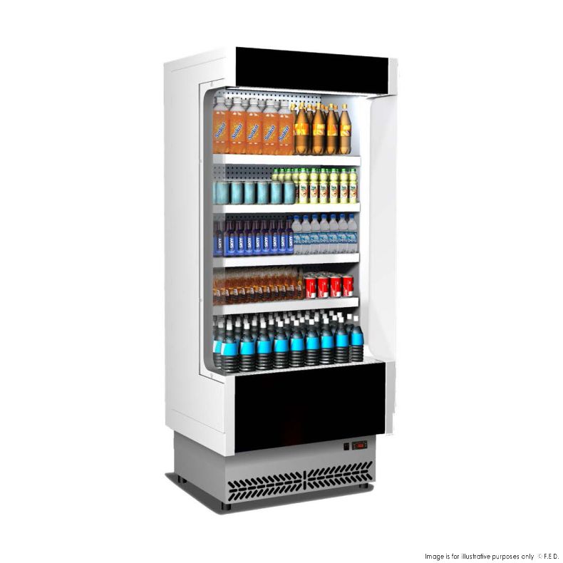 F.E.D TDVC60-CA-100 Tecnodom I Open Chiller I 4 tier shelf I Commercial Chiller i Open Display