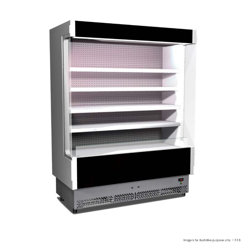 F.E.D TDVC60-CA-150 Tecnodom I Open Chiller I 4 tier shelf I Commercial Chiller i Open Display