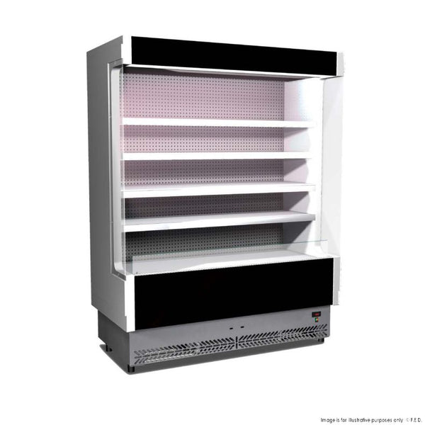 F.E.D TDVC60-CA-150 Tecnodom I Open Chiller I 4 tier shelf I Commercial Chiller i Open Display