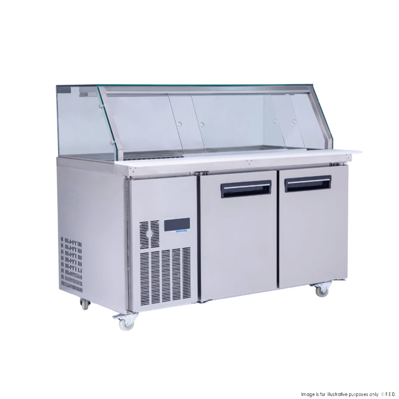 F.E.D PG150FA-XG I Thermaster I Cold Salad Bar I Noodle Bar I Cold Food Display