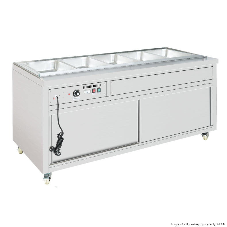 F.E.D PG150FE-XB I Thermaster I Premium I Wet and Dry I Display Bain Marie