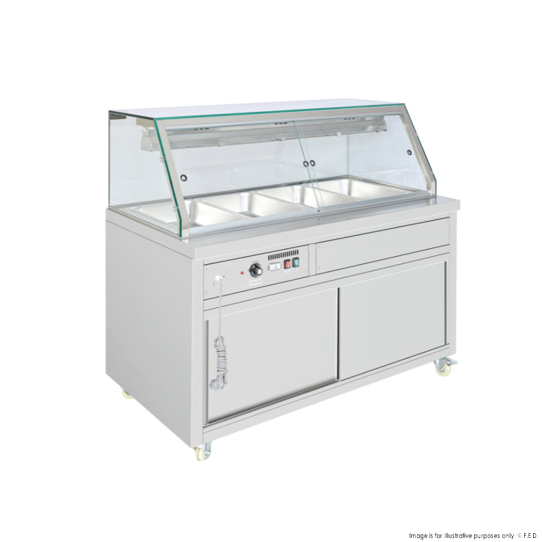 F.E.D PG150FE-XG I Thermaster I Premium I Wet and Dry I Display Bain Marie