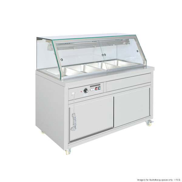 F.E.D PG150FE-XG I Thermaster I Premium I Wet and Dry I Display Bain Marie