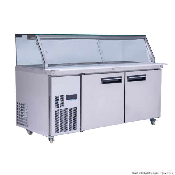 F.E.D PG180FA-XG I Thermaster I Cold Salad Bar I Noodle Bar I Cold Food Display