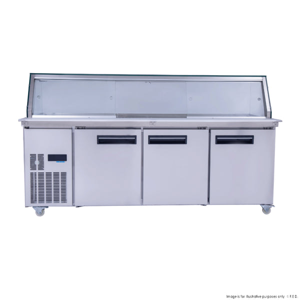 F.E.D PG210FA-XG I Thermaster I Cold Salad Bar I Noodle Bar I Cold Food Display