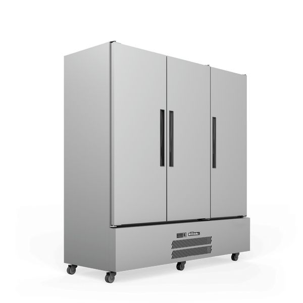 Williams Refrigeration HQS3SSHC I Quartz Star I Stainless Steel I Solid Door I 3 Door Refrigerator I Refrigerator I Commercial Refrigerator