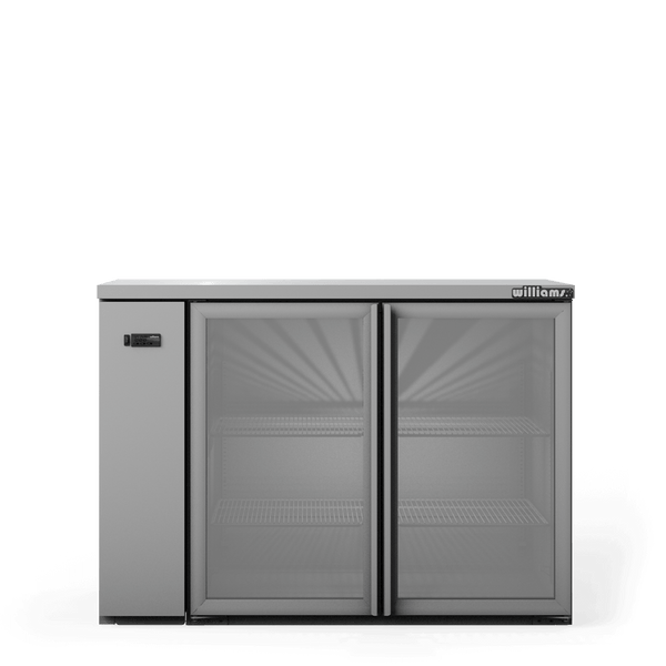 Williams Refrigeration HC2RGB  Cameo Remote Black Solid 2 Door Refrigerator