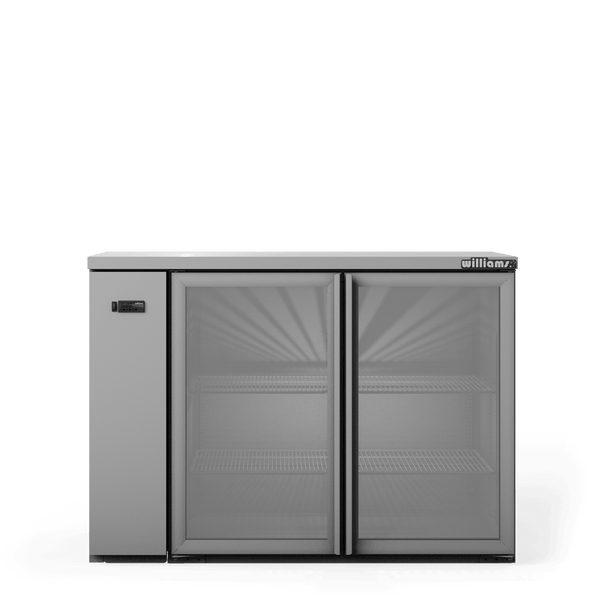 Williams Refrigeration HC2RGS I Cameo Remote I Stainless Steel I Glass Door I 2 Door I Refrigerator I Back Bar Fridge