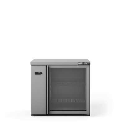Williams Refrigeration HB1RGS Boronia Remote | Stainless Steel | 1 Glass Door | Underbench Fridge | Refrigerator | Back Bar Fridge