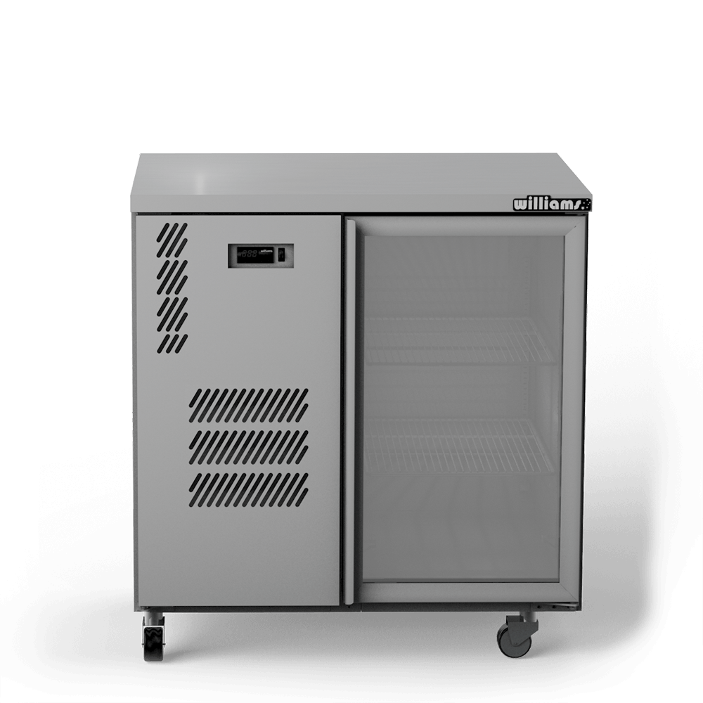 Williams Refrigeration HC1UGS I Cameo I General Counter I Stainless Steel I Glass Door I One Door I Refrigerator I Back Bar Fridge